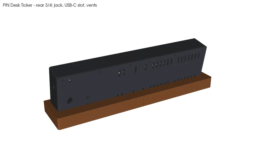 CAD render: assembly rear