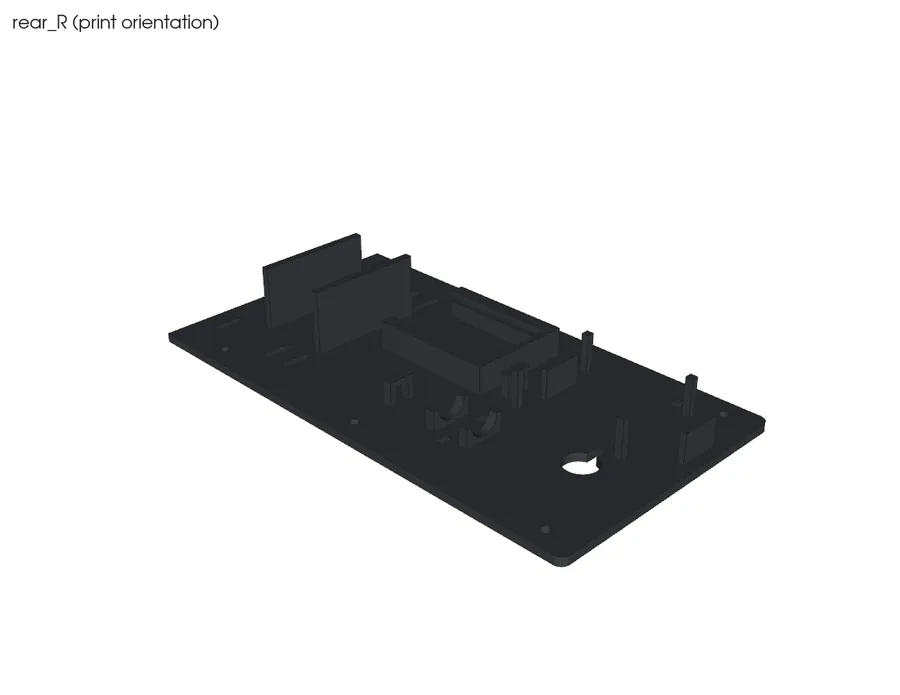 CAD render: rear R