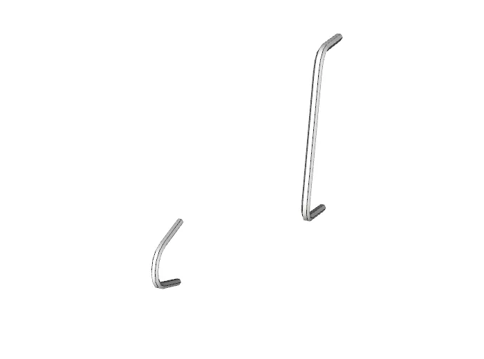 3D stand-in: zip ties